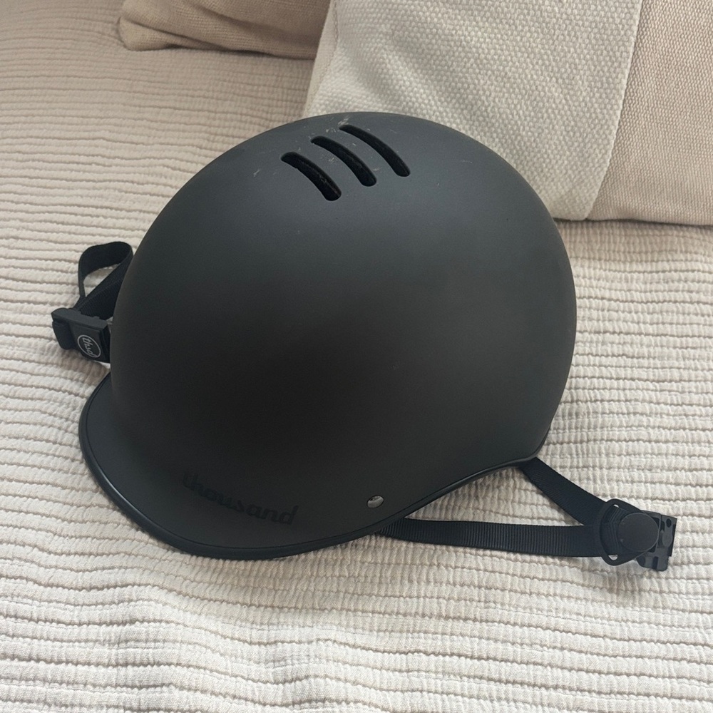 Black Women's bike Helmet